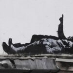 Banksy verrast Groot-Brittannië met een nieuwe muurschildering tijdens Kerstmis