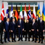 Europese leiders ondersteunen 'multinationale kracht' voor vrede in Oekraïne, terwijl de VS zich verbinden tot veiligheidswaarborgen