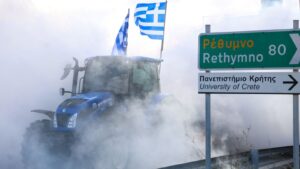 Griekse boeren sluiten Kreta-luchthaven af na protesten over subsidies