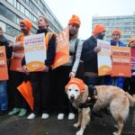 Hoge Doktersstaking Vertoont de Toekomst van de Gezondheidszorg tijdens de Winterse Griep