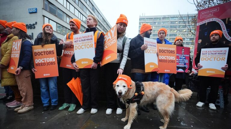 Hoge Doktersstaking Vertoont de Toekomst van de Gezondheidszorg tijdens de Winterse Griep