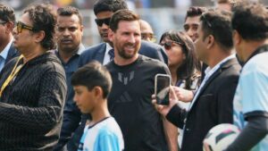 Ophef rondom Lionel Messi in Kolkata: Fans veroorzaken chaos tijdens eerste dag van India-tour