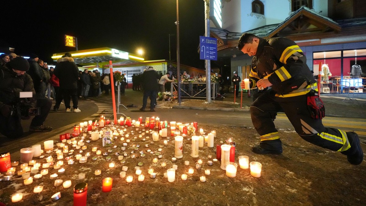 Een nachtrit van ramp: Ongeveer 40 doden en 115 gewonden bij brand in Zwitsers skiresort
