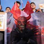 Protesten in Londen: weerstand tegen de Chinese 'mega-embassy'