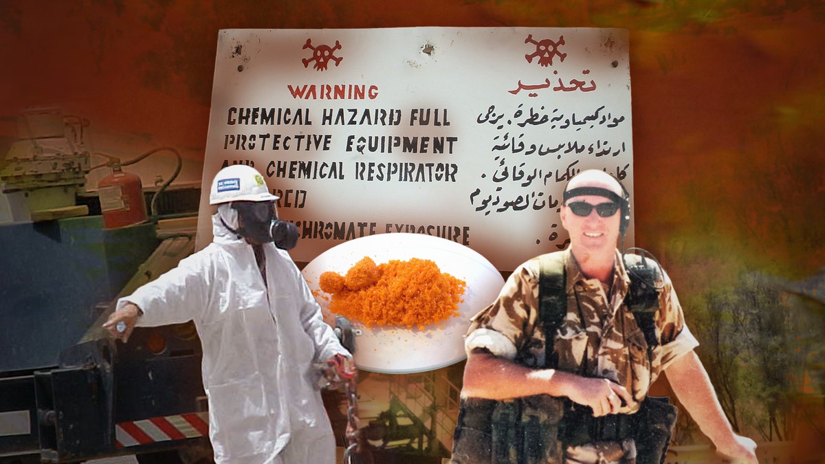 Veteranen uit Irak leven met een 'tikkende tijdbom' door gebrek aan medische screening voor gevaarlijke toxineblootstelling