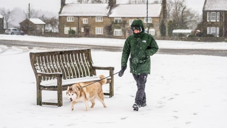 Weersverschijnselen in het Verenigd Koninkrijk: Mogelijk opnieuw een scherpe temperatuurdaling en sneeuwval eind januari